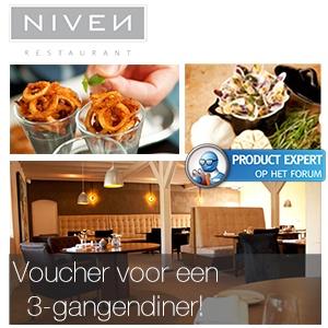 iBood Home & Living - Voucher voor een 3-gangen diner bij Restaurant Niven - Bekroond met 1 Michelinster