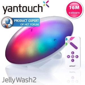 iBood Home & Living - Yantouch JellyWash 2 design LED-lamp met touch panel, afstandsbediening en 16 miljoen kleuren iBood Home & Living - Yantouch JellyWash 2 design LED-lamp met touch panel, afstandsbediening en 16 miljoen kleuren