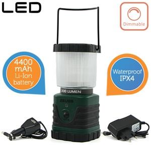 iBood Home & Living - Zeuss XT-6 heavy-duty LED lantaarn met Cree XT-6 LED, 4400mAh Li-Ion batterij en IPX4