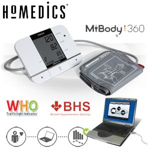 iBood - HoMedics MiBody 360 USB Blood Pressure Monitor 360BP. Monitor je bloeddruk op je PC! iBood - HoMedics MiBody 360 USB Blood Pressure Monitor 360BP. Monitor je bloeddruk op je PC!