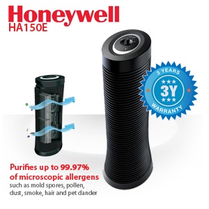 iBood - Honeywell True HEPA Luchtreiniger zuivert tot 99,97% van alle allergenen uit de lucht!