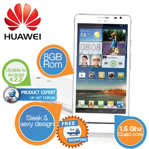 iBood - Huawei 6.1” Phablet met HD touchscreen en “One Hand UI”