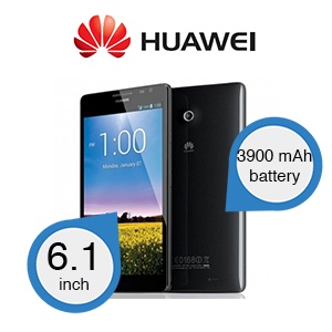 iBood - Huawei Ascend Mate: De Smartphone met een 6.1 inch scherm + superaccu iBood - Huawei Ascend Mate: De Smartphone met een 6.1 inch scherm + superaccu