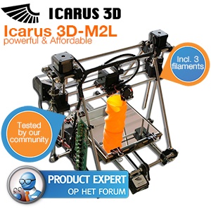 iBood - Icarus 3D-M2L – Eindelijk een betaalbare 3D printer iBood - Icarus 3D-M2L – Eindelijk een betaalbare 3D printer