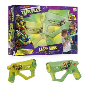 iBood - IMC Toys Teenage Mutant Ninja Turtles - Laser pistolen iBood - IMC Toys Teenage Mutant Ninja Turtles - Laser pistolen
