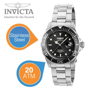 iBood - Invicta Stainless Steel Pro Diver Horloge met een waterbestendigheid tot maar liefst 20 ATM