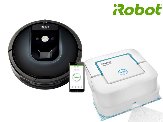 iBood - iRobot Robotstofzuiger + Dweilrobot