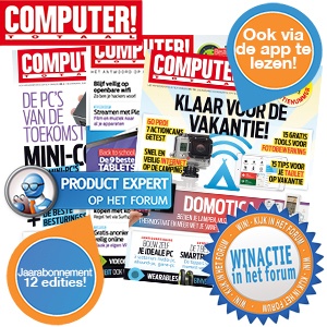 iBood - Jaarabonnement op Computer!Totaal: 12 nummers iBood - Jaarabonnement op Computer!Totaal: 12 nummers