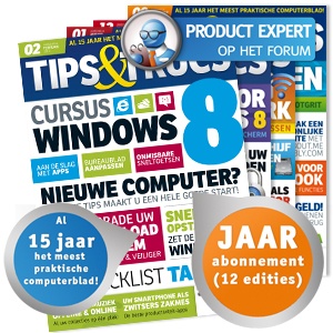 iBood - Jaarabonnement Tips & Trucs: Het praktische platform voor pc-gebruikers iBood - Jaarabonnement Tips & Trucs: Het praktische platform voor pc-gebruikers