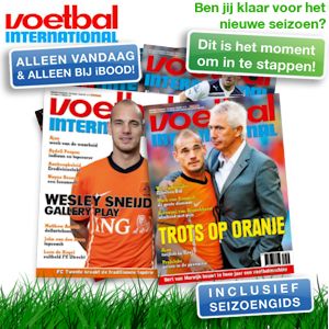 iBood - Jaarabonnement Voetbal International (met seizoengids), elke week 132 pagina’s voetbalnieuws! iBood - Jaarabonnement Voetbal International (met seizoengids), elke week 132 pagina’s voetbalnieuws!