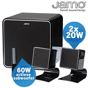 iBood - Jamo P102 actieve 2.1 luidsprekerset iBood - Jamo P102 actieve 2.1 luidsprekerset