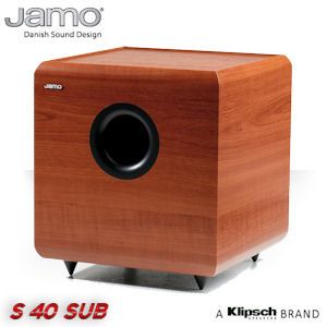 iBood - Jamo S 40 SUB Subwoofer in Houtmotief