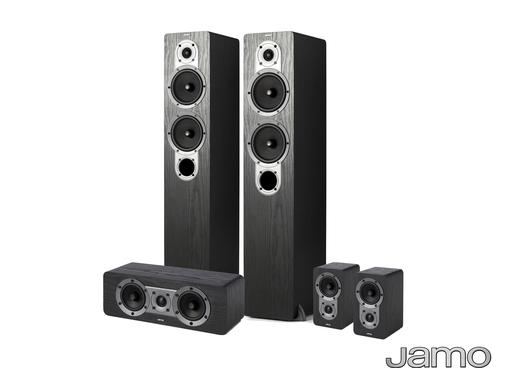 iBood - Jamo S426 HCS 3 Design 5.0 Surround Speakerset 'Black Ash'