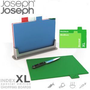 iBood - Joseph Joseph 'Index XL' Special Edition Vierdelige Design Snijplankenset iBood - Joseph Joseph 'Index XL' Special Edition Vierdelige Design Snijplankenset