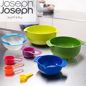 iBood - Joseph Joseph Nest 9 Plus, 9-delige keukenset iBood - Joseph Joseph Nest 9 Plus, 9-delige keukenset