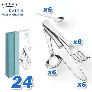 iBood - Kahla 24-delige designer bestekset iBood - Kahla 24-delige designer bestekset