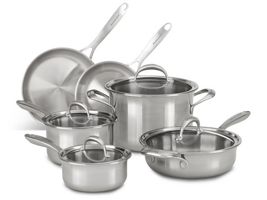 iBood - KitchenAid 10-delige Pannenset iBood - KitchenAid 10-delige Pannenset