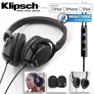 iBood - Klipsch Image One professionele headphone met microfoon en uitgebreide accesoireset iBood - Klipsch Image One professionele headphone met microfoon en uitgebreide accesoireset