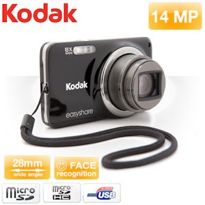 iBood - Kodak Easyshare camera met 14 megapixel, 8x optische zoom en 28mm groothoek iBood - Kodak Easyshare camera met 14 megapixel, 8x optische zoom en 28mm groothoek