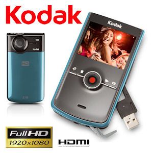 iBood - Kodak Zi8 Full HD Mini Camcorder met HDMI iBood - Kodak Zi8 Full HD Mini Camcorder met HDMI