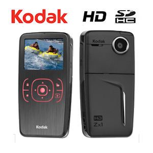 iBood - Kodak ZX1 Compacte HD Pocket Video Camera Zwart iBood - Kodak ZX1 Compacte HD Pocket Video Camera Zwart