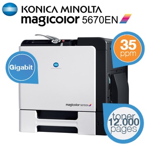 iBood - Konica Minolta Magicolor 5670EN High-Performance A4 colour laserprinter iBood - Konica Minolta Magicolor 5670EN High-Performance A4 colour laserprinter