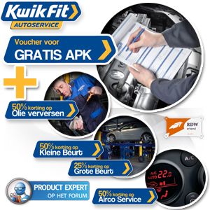 iBood - Kwik-Fit voucher voor een APK en tot 50% korting op een servicebeurt