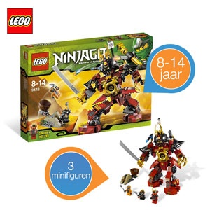 iBood - LEGOSET: SAMURAI MECH V29 met 24 cm hoge SAMURAI MECH V29, drie karakters en meer iBood - LEGOSET: SAMURAI MECH V29 met 24 cm hoge SAMURAI MECH V29, drie karakters en meer