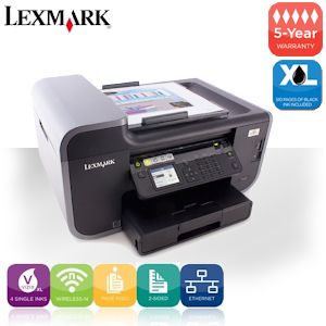 iBood - Lexmark Prevail Pro705 draadloze 4-in-1 met gigabit ethernet en 5 jaar garantie iBood - Lexmark Prevail Pro705 draadloze 4-in-1 met gigabit ethernet en 5 jaar garantie
