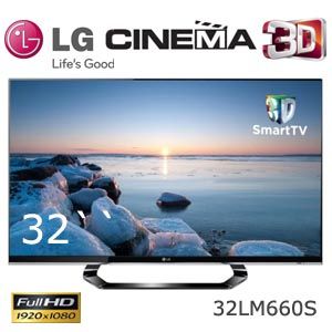 iBood - LG 32” 3D LED Smart TV met 400hz, WiDi en 4 passieve 3D brillen