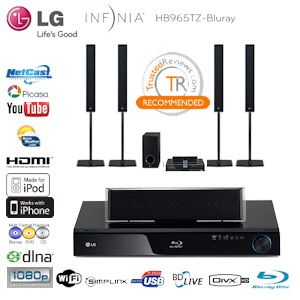 iBood - LG 5.1 Bluray Home theater systeem met Netcast, Wi-Fi en MKV-playback iBood - LG 5.1 Bluray Home theater systeem met Netcast, Wi-Fi en MKV-playback