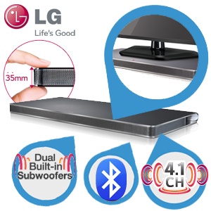 iBood - LG SoundPlate™ met 4.1-kanaals surround sound iBood - LG SoundPlate™ met 4.1-kanaals surround sound