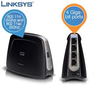 iBood - Linksys Wireless-AC Universal Media Connector – Maak al je bekabelde Internetapparaten draadloos! iBood - Linksys Wireless-AC Universal Media Connector – Maak al je bekabelde Internetapparaten draadloos!
