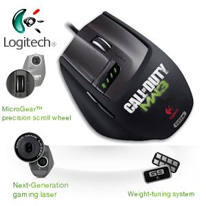 iBood - Logitech programmeerbare Laser Mouse G9x met instelbare dpi van 200 tot 5700 dpi iBood - Logitech programmeerbare Laser Mouse G9x met instelbare dpi van 200 tot 5700 dpi