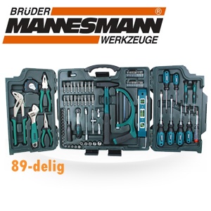 iBood - Maak indruk op jouw wederhelft met de Mannesmann 89-delige gereedschap set iBood - Maak indruk op jouw wederhelft met de Mannesmann 89-delige gereedschap set