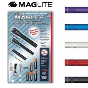 iBood - Maglite Compact Flashlight Kit met Drie Verschillende Zaklampen iBood - Maglite Compact Flashlight Kit met Drie Verschillende Zaklampen