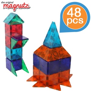 iBood - Magnutz 48-delige puzzelset: voor uren bouwplezier!