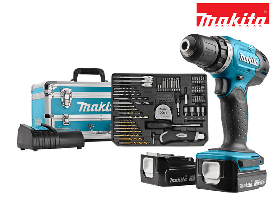 iBood - Makita 14,4 V Combiboorset (64-Delig) iBood - Makita 14,4 V Combiboorset (64-Delig)