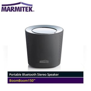 iBood - Marmitek Boom Boom 150 zwart - draagbare bluetooth speaker iBood - Marmitek Boom Boom 150 zwart - draagbare bluetooth speaker