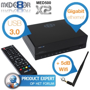 iBood - Mede8er Full HD Multimedia Player met 5dB WiFi, Gigabit LAN, USB3.0 en 5 jaar garantie! iBood - Mede8er Full HD Multimedia Player met 5dB WiFi, Gigabit LAN, USB3.0 en 5 jaar garantie!