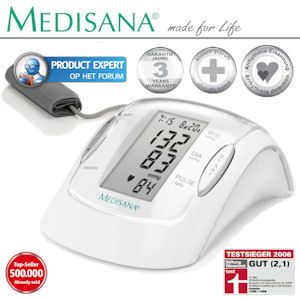 iBood - Medisana MTP Bovenarm Bloeddrukmeter met Hartritmestoornisdetectie iBood - Medisana MTP Bovenarm Bloeddrukmeter met Hartritmestoornisdetectie