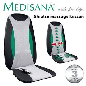 iBood - Medisana RBI Shiatsu Massagekussen Met Infrarood en Afstandsbediening iBood - Medisana RBI Shiatsu Massagekussen Met Infrarood en Afstandsbediening