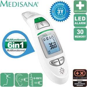 iBood - Medisana TM 750 - Multifunctionele infrarood thermometer!