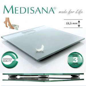 iBood - Medisana Ultradunne Personenweegschaal met tap-on inschakeltechniek iBood - Medisana Ultradunne Personenweegschaal met tap-on inschakeltechniek