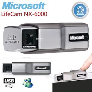 iBood - Microsoft LifeCam met 2.0 Megapixel Video, 7.0 Megapixel Foto en Groothoeklens iBood - Microsoft LifeCam met 2.0 Megapixel Video, 7.0 Megapixel Foto en Groothoeklens