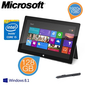 iBood - Microsoft Surface Pro 2, Intel i5 Dual Core en 128GB SSD iBood - Microsoft Surface Pro 2, Intel i5 Dual Core en 128GB SSD