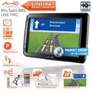 iBood - Mio 5 inch navigatie met LIVE TMC, LifeTime Kaart Updates (heel Europa) en IQ Routes. Hoe actueel wil jij je kaarten? iBood - Mio 5 inch navigatie met LIVE TMC, LifeTime Kaart Updates (heel Europa) en IQ Routes. Hoe actueel wil jij je kaarten?