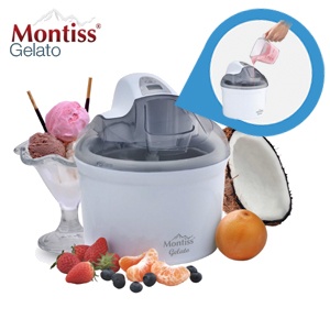 iBood - Montiss 'Gelato' ijsmachine met recepten
