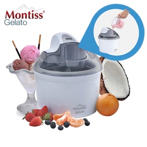 iBood - Montiss 'Gelato' ijsmachine met recepten iBood - Montiss 'Gelato' ijsmachine met recepten