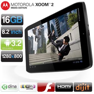 iBood - Motorola 8,2 inch Android 3.2 tablet - Xoom 2 Media Edition iBood - Motorola 8,2 inch Android 3.2 tablet - Xoom 2 Media Edition